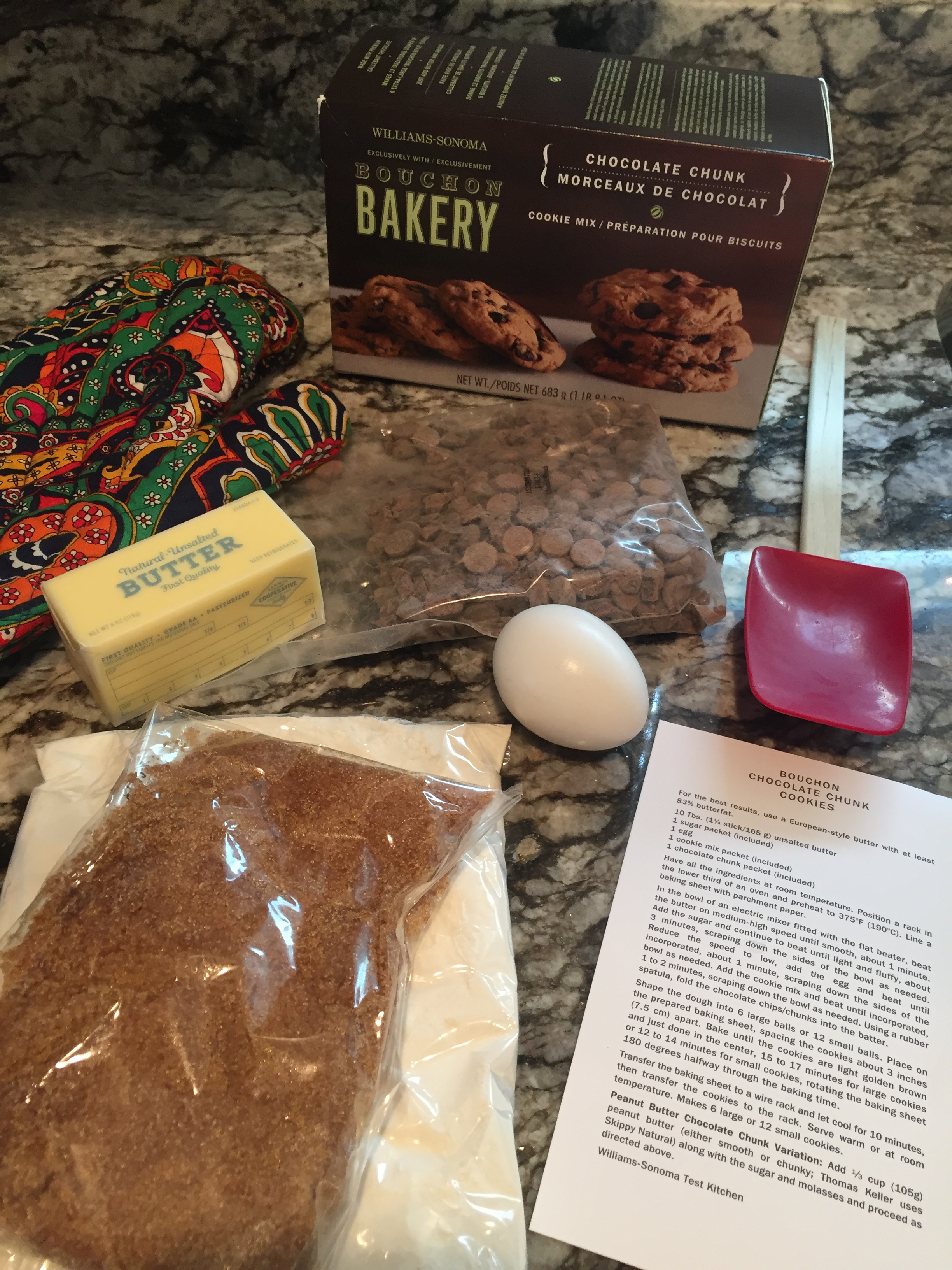 Cookie ingredients