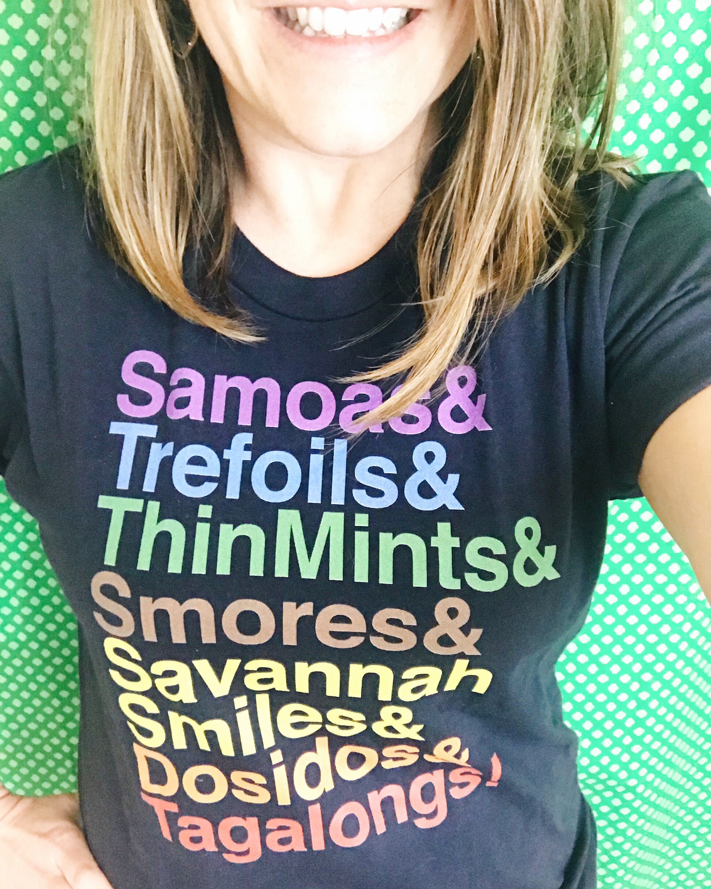 girl scout cookie shirt